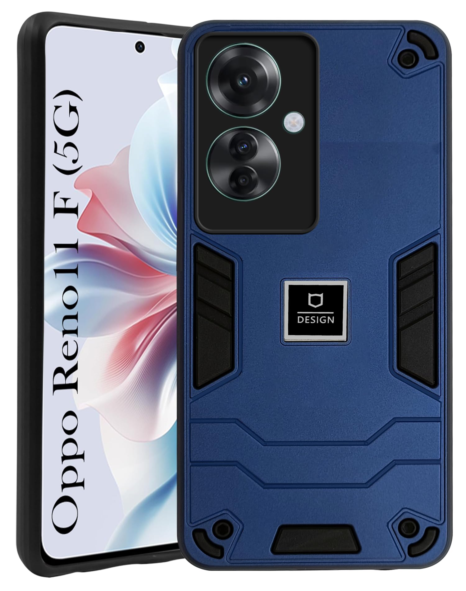 Jkobi Back Cover Case for Oppo Reno11 F 5G | Oppo Reno 11F 5G (Lightweight Hybrid Shockproof Polycarbonate| Slim Blue) (B0D5D83S1Q) Amazon Price History, Amazon Price Tracker