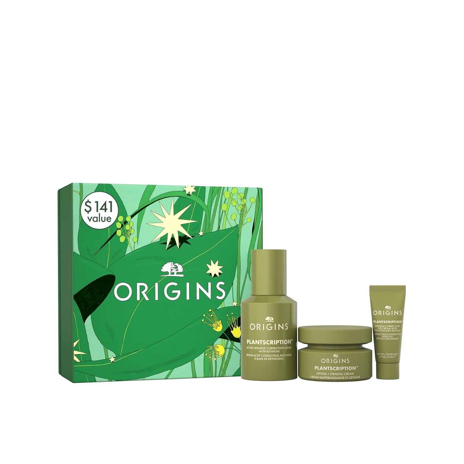 Origins Plantscription Lifting + Firming Peptide Moisturizer | Anti Aging Face Cream | Visibly Smooths Fine Lines and Wrinkles | With Peptide & Rice Extract