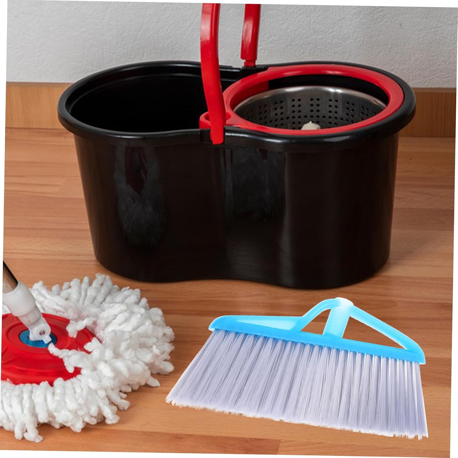 Push Broom Replacement Soft Bristles for Indoor and Outdoor Cleaning Heavy Duty Sweeper for Patio and Garage Floors Easy to Maintain Tidy Spaces