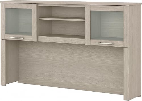 Bush Furniture Somerset - Armario de escritorio de 60 W en roble arena Roble de arena,hansen cherry,Gris ceniza,Nuez fresca,Cruz de arce,Cereza