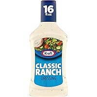 Vista 1 de Kraft Aderezo para ensalada Classic Ranch (botellas de 16 onzas líquidas, paquete de 4)