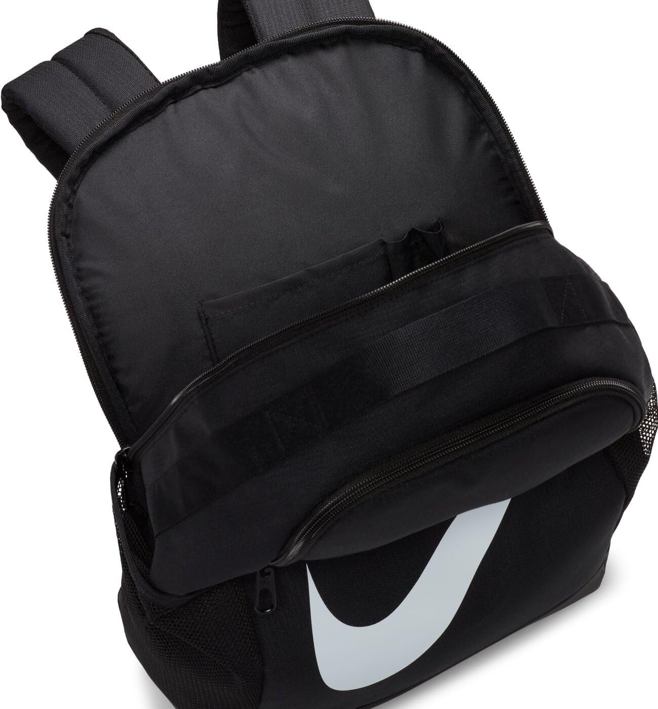 Nike Y BRSLA BKPK - SP23 BackpackUnisex Kids, Black/Black/White, Einheitsgröße