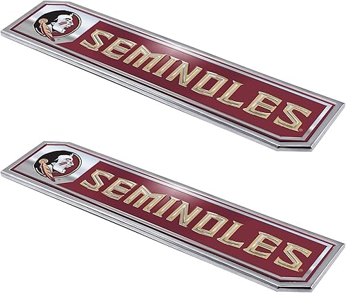 Vista 9 de FANMATS Emblema de camión NCAA Auto NCAA, paquete de 2