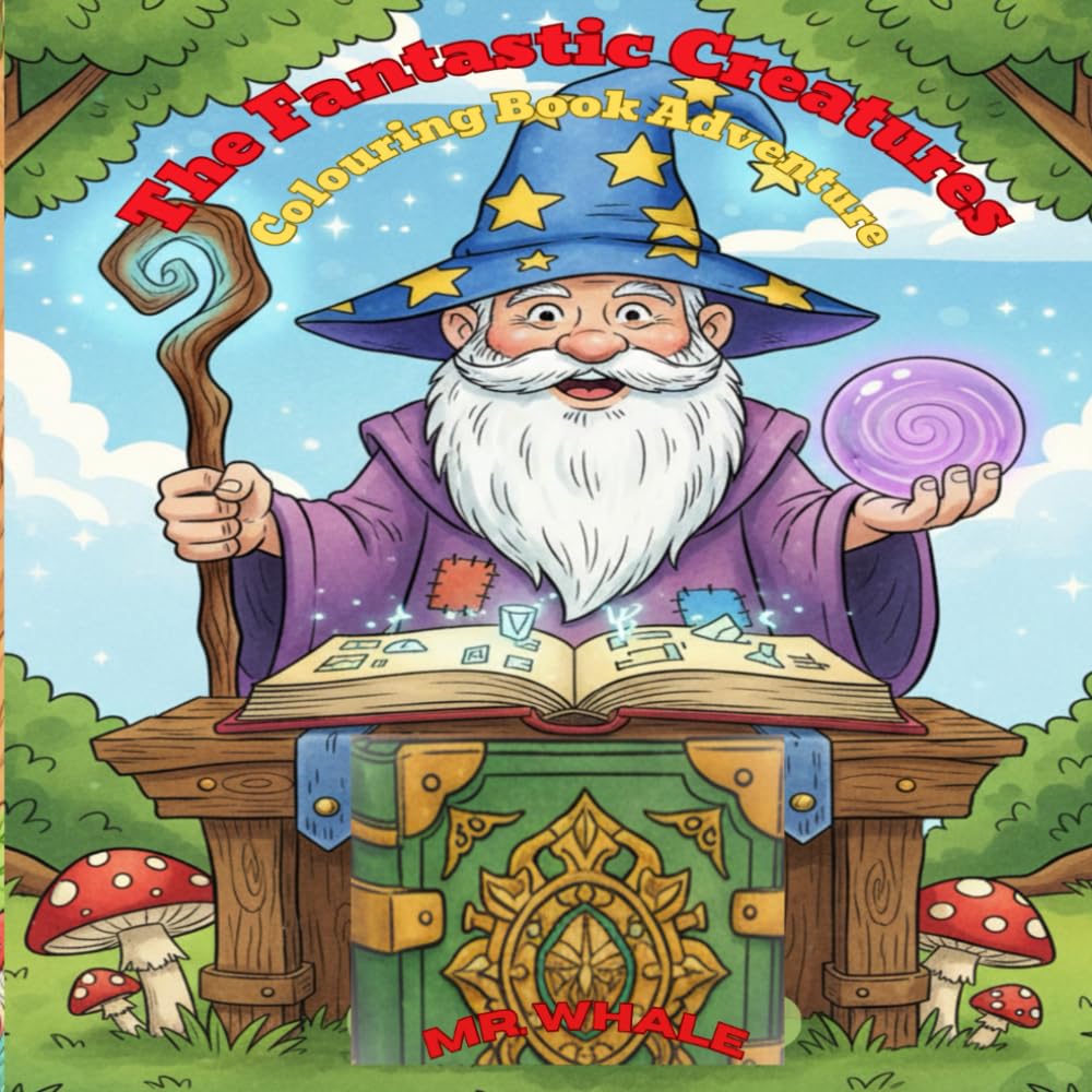 The Fantastic Creatures: Colouring Book Adventure