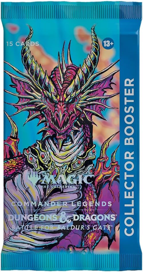 Magic: The Gathering Commander Legends: Battle for Baldur’s Gate Collector Booster | 15 Magic Cards