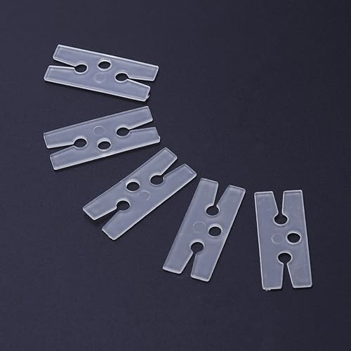 Miniatura 9 de Bridas de clip para globos, globos de fácil sellado para decoración de fiestas, 100 unidades, forma de H