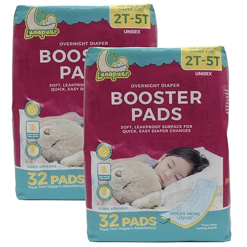 Diaper Booster Pads Overnight, Stop Leaks Nighttime, Overnight Diaper Liners