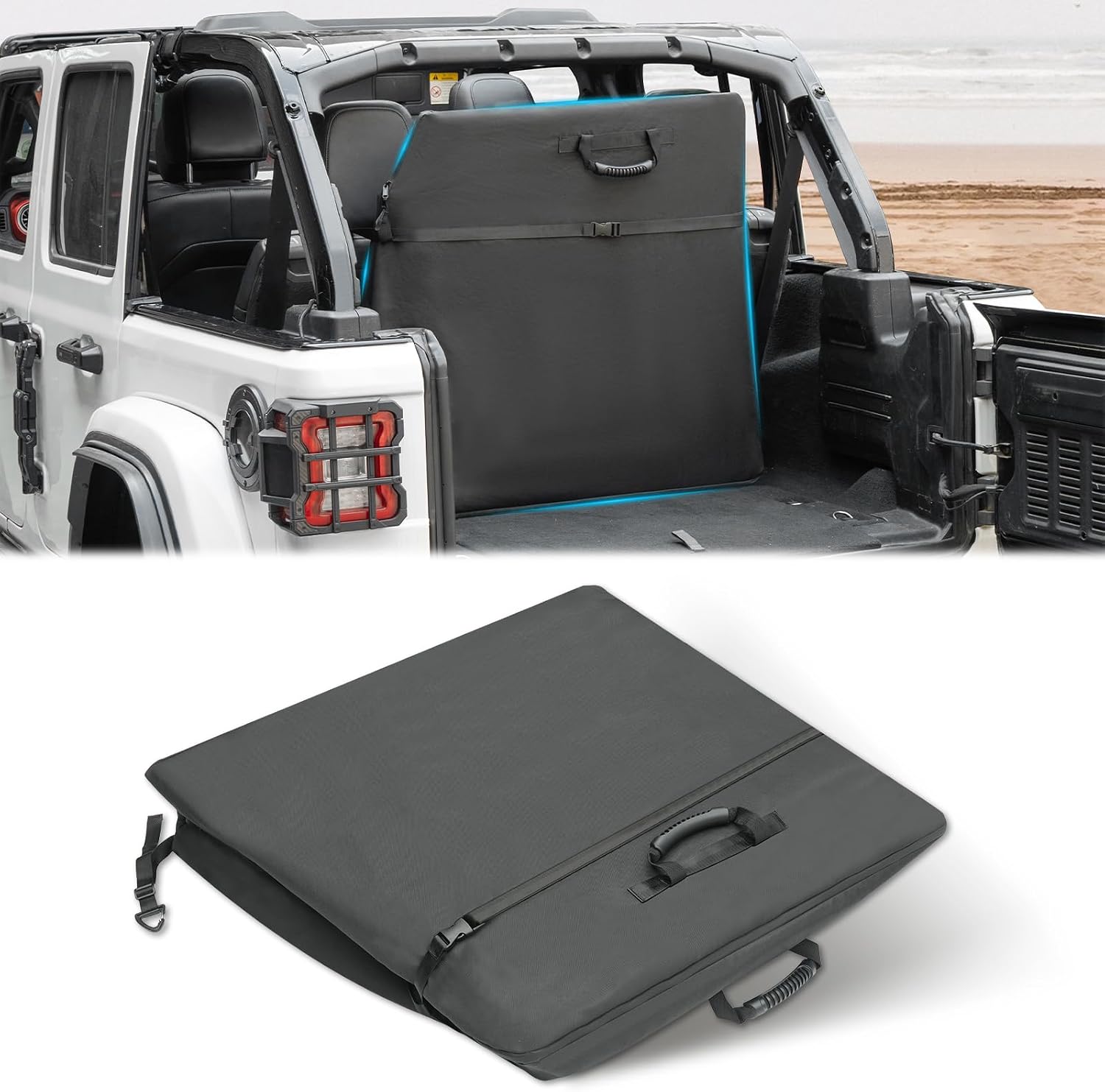 MAIKER OFF ROAD Freedom Panel Hard Top Storage Bag with Handle Compatible with Jeep Wrangler 1987-2025 JK JL JT CJ YJ TJ, Heavy Duty 600D Oxford Fabric Car Top Panel Protector Bag