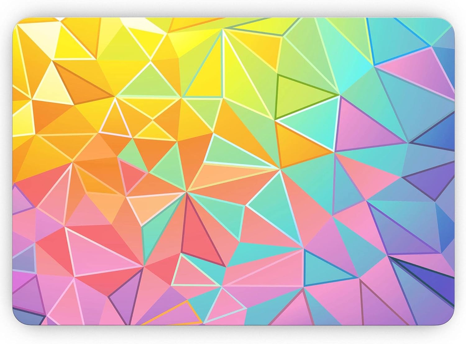 DesignSkinz - Retro Geometric - Full-Body Wrap Protective Decal Skin Kit Compatible with MacBook 16" Pro M1 (A2485)