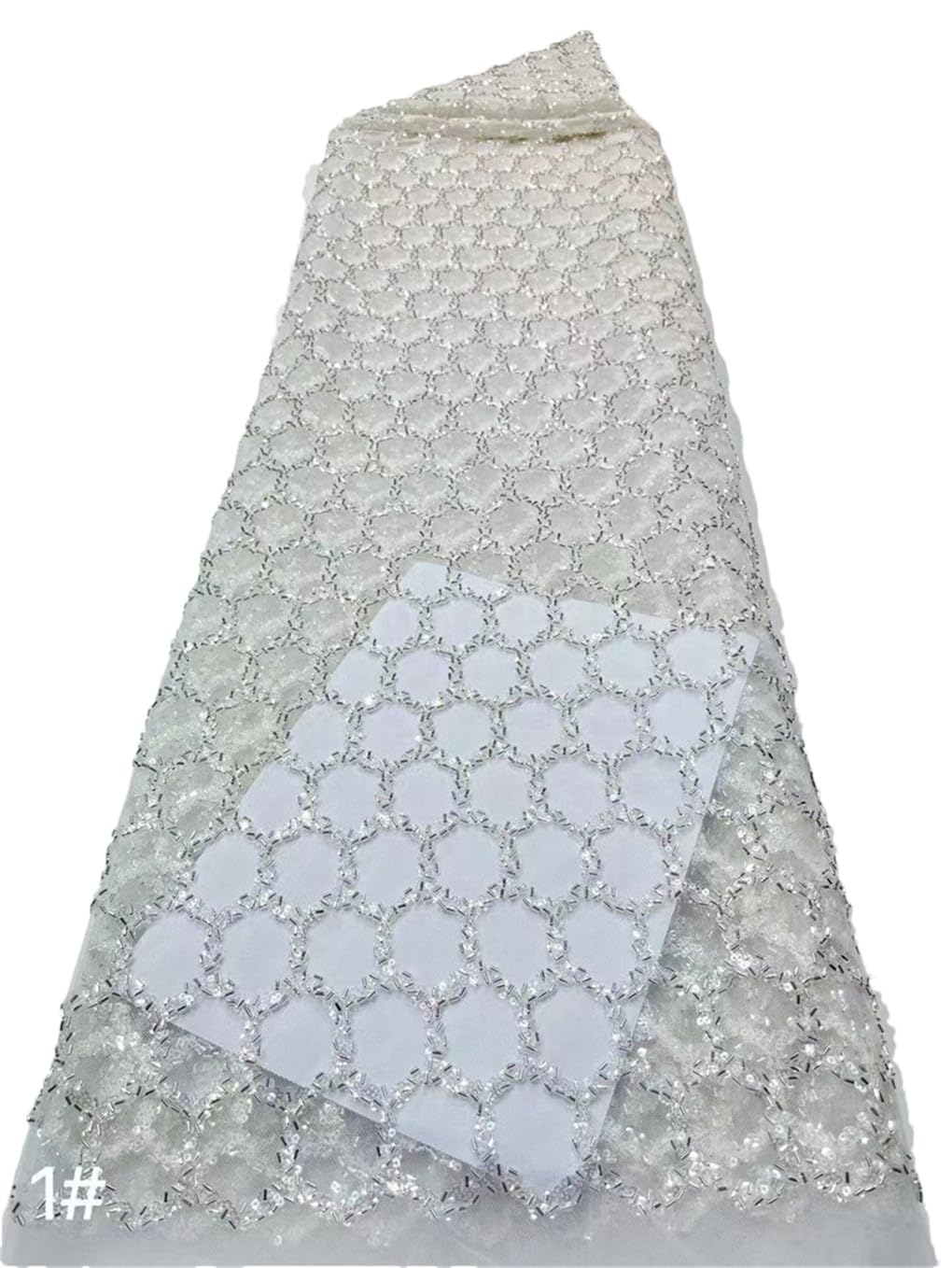 Tissu De Maille De Tulle Africain Violet De 5 Mètres Avec Paillettes Matériel De Dentelle De Filet Français Dentelle Tissu Africain Pour Robe De Soirée