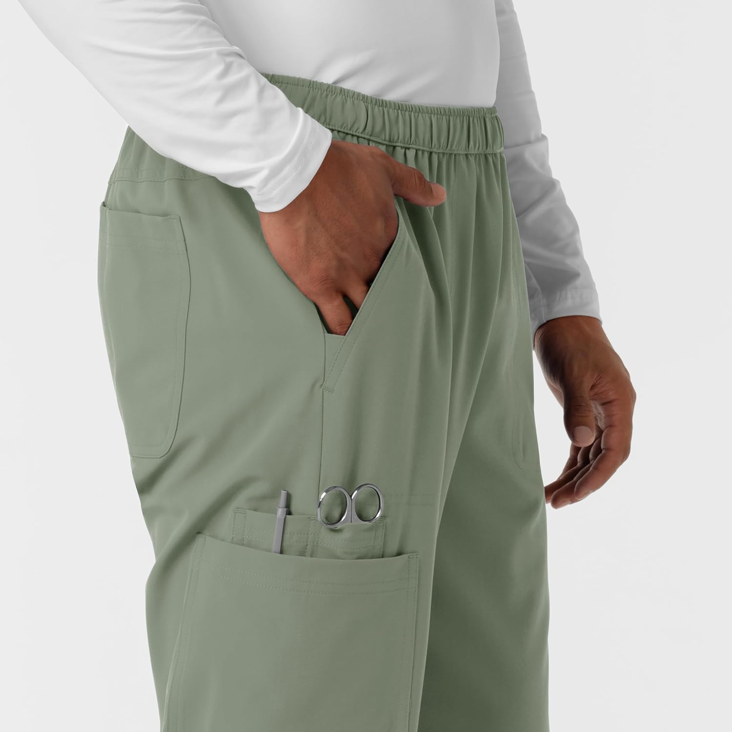 Wink Men's Men's Straight Leg Cargo Scrub Pant