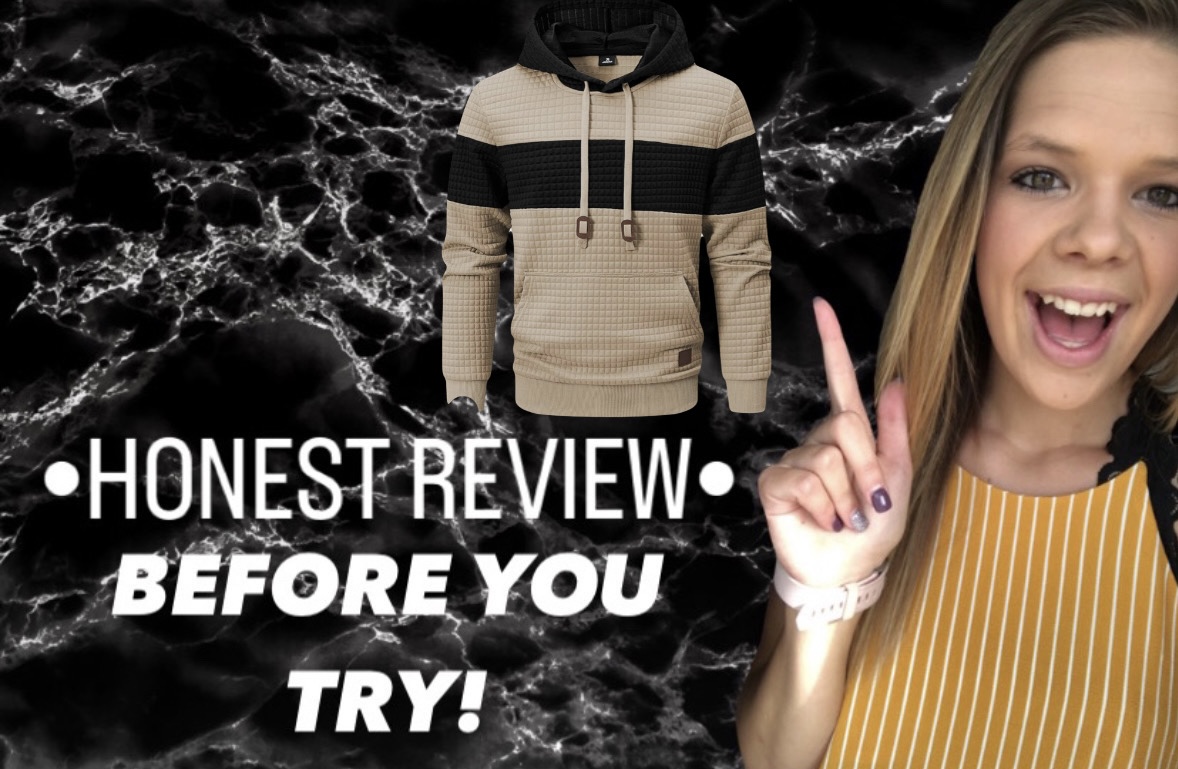 Men's Waffle Drawstring Hoodie Honest Review