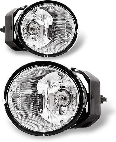 Miniatura 8 de AUTOWIKI Luces antiniebla de conducción para Nissan Sentra 00-0301-04 Frontier 00-01 Maxima 02-04 Nissan Xterra 2 lámparas antiniebla de conducción