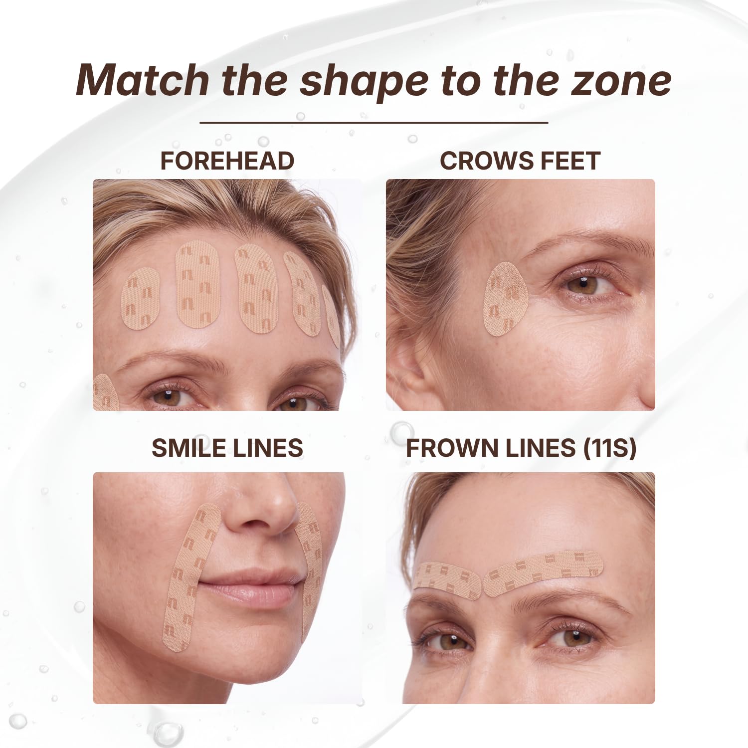 Anti-Wrinkle Face Tape with Hyaluronic Acid & Centella Asiatica