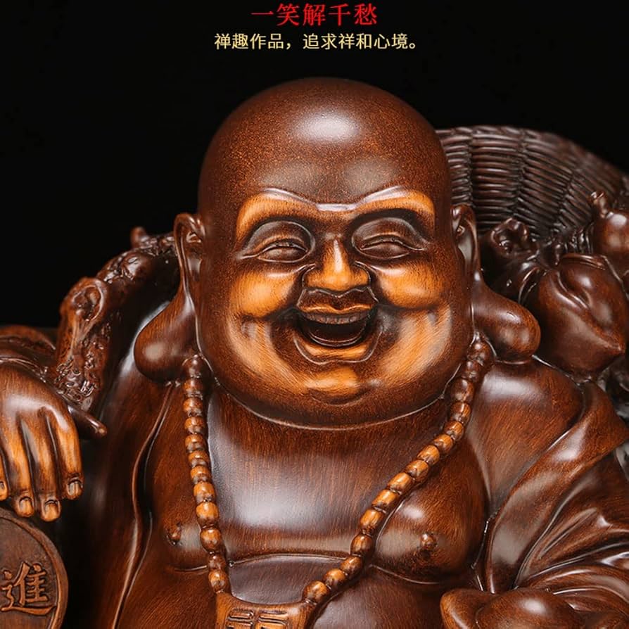 布袋様　台付き　置物 楽天市場】布袋様 置物 七福神 置物 布袋さま 布袋さん 開運