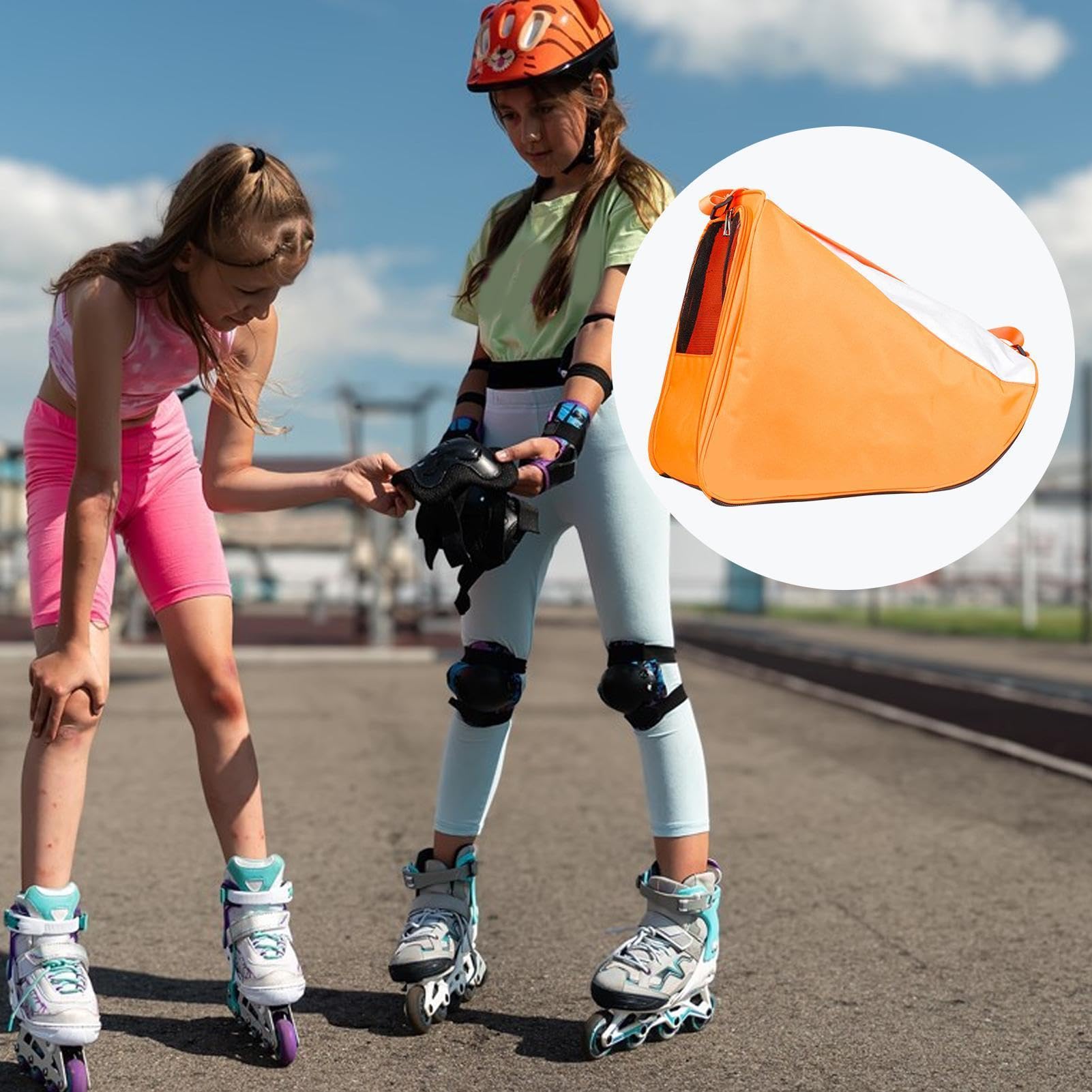Borsa per pattini a rotelle Attrezzature sportive Zaino a tracolla