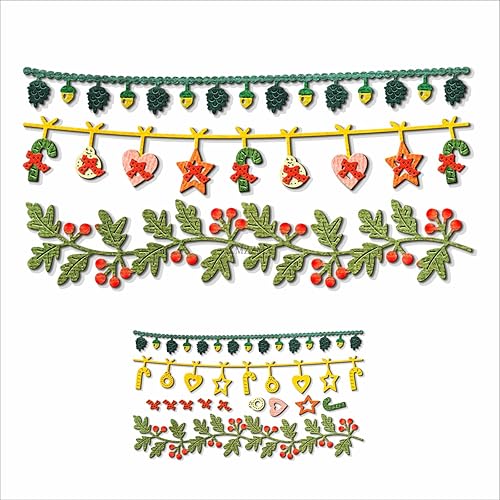 Miniatura 1 de Troqueles de corte de metal para decoración de Navidad, para hacer tarjetas, kit de troqueles en relieve de papel, suministros de bolsillos de