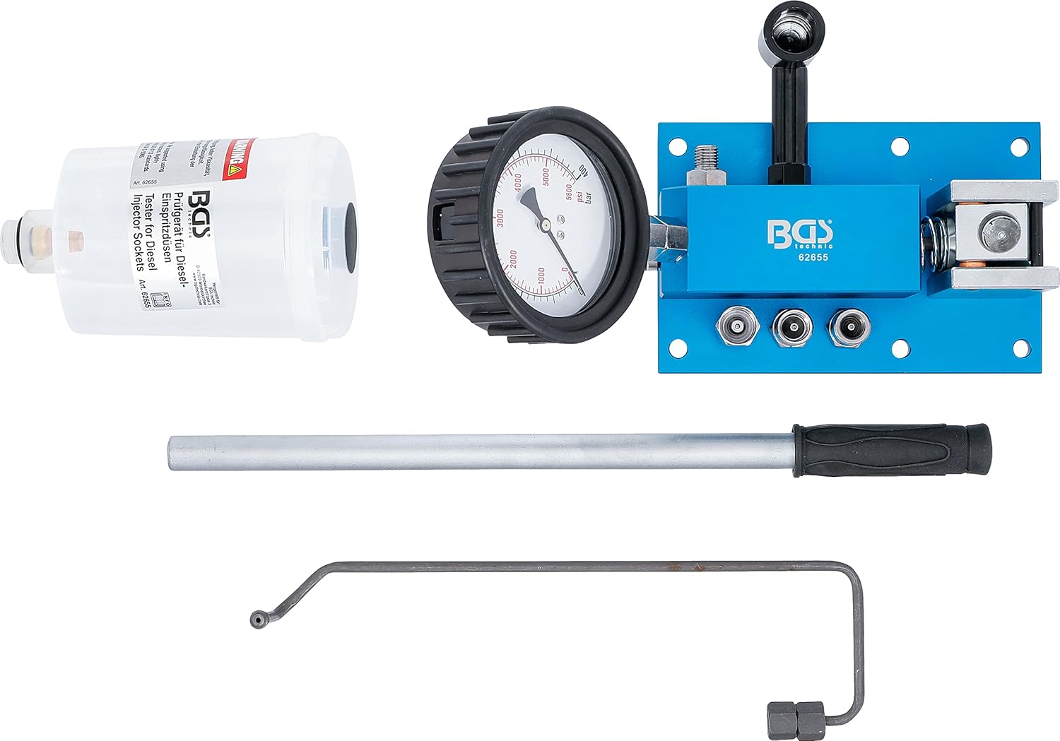 BGS 62655 | Injector Nozzle Tester