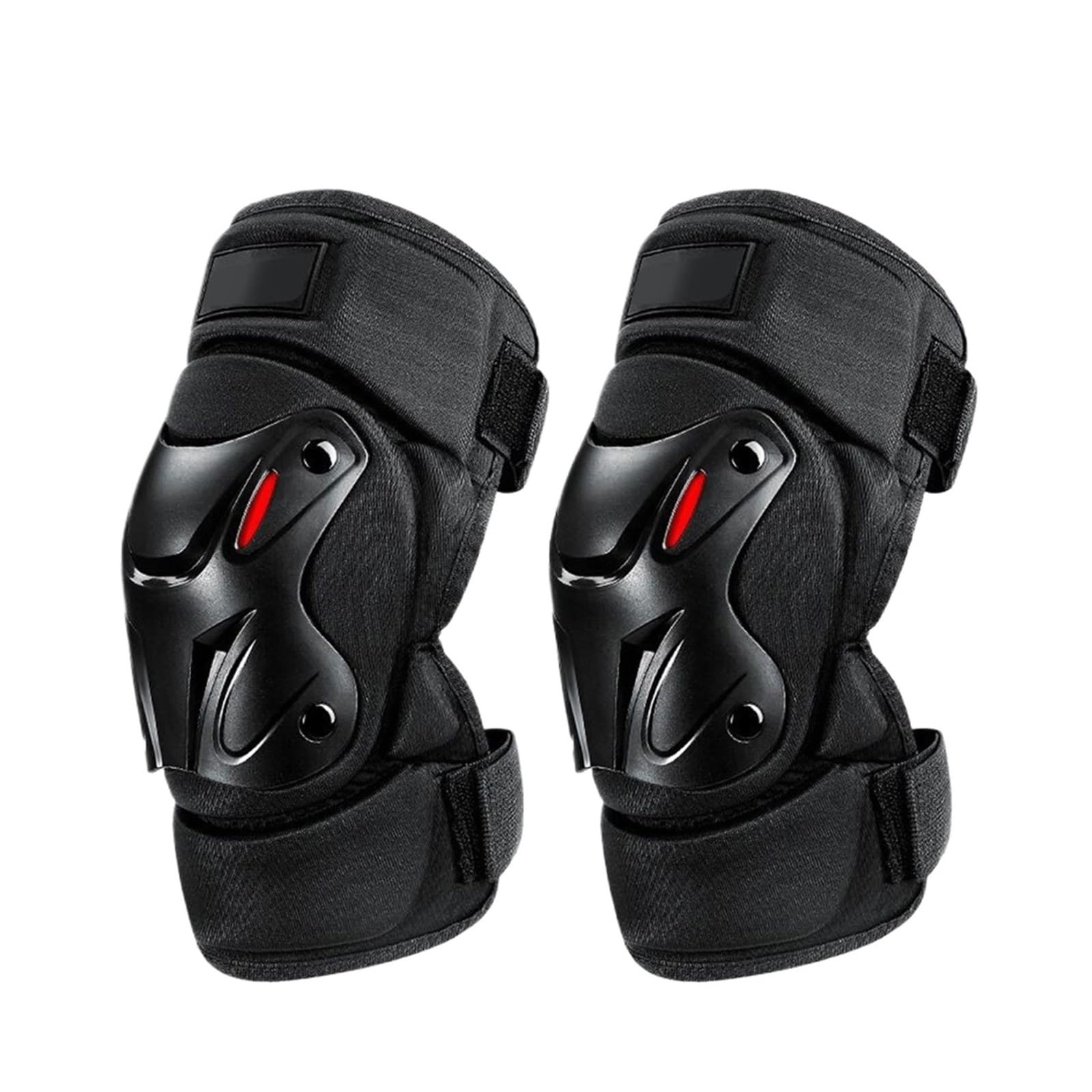 Generico Compatibile for 1 paio di ginocchiere e gomitiere che assorbono gli urti for sport motociclistici caldi