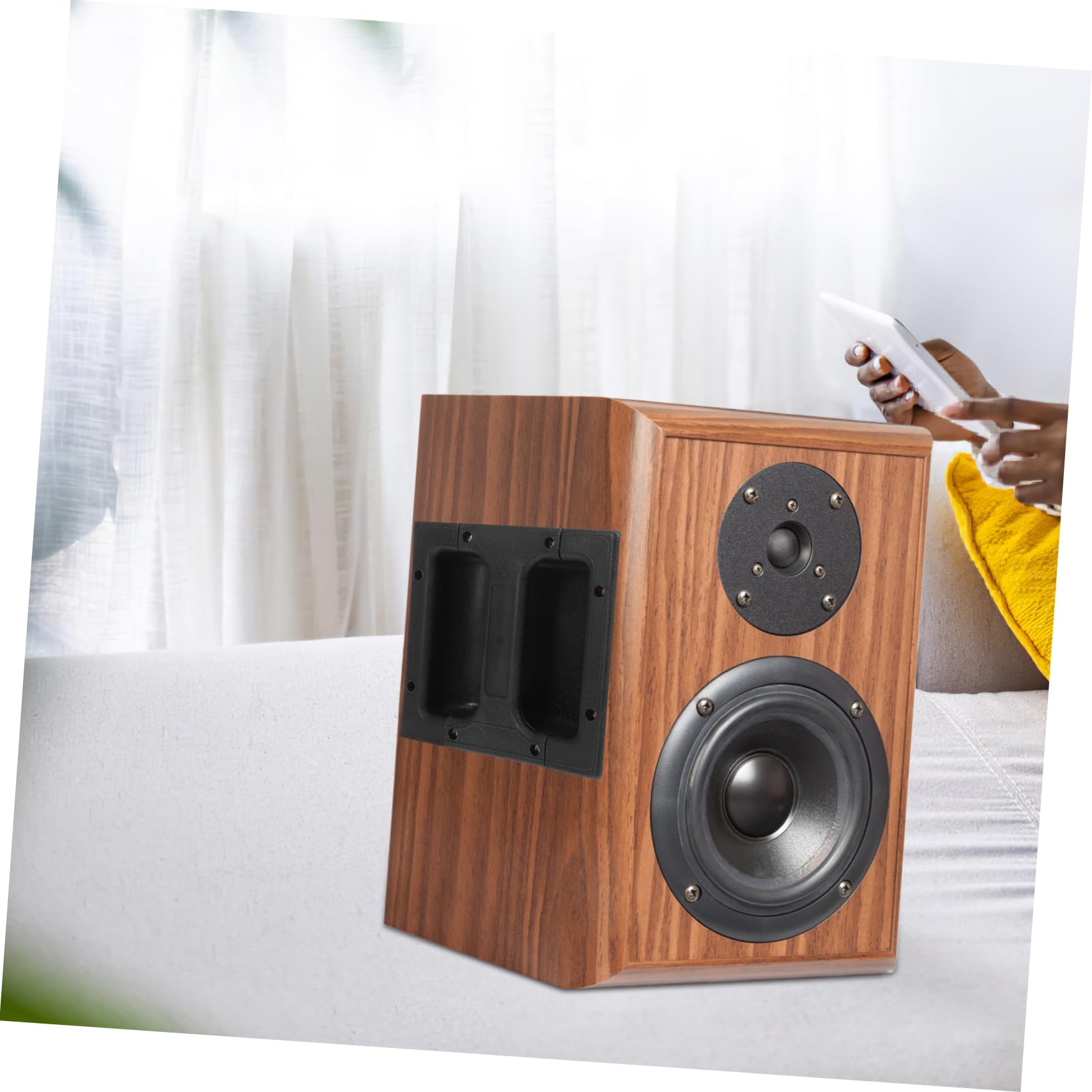 ibasenice 2pcs Speaker Carry Handle Replacement Thick Plastic Handle for Cabinets and Doors Easy Installation Comfortable Grip Versatile Use