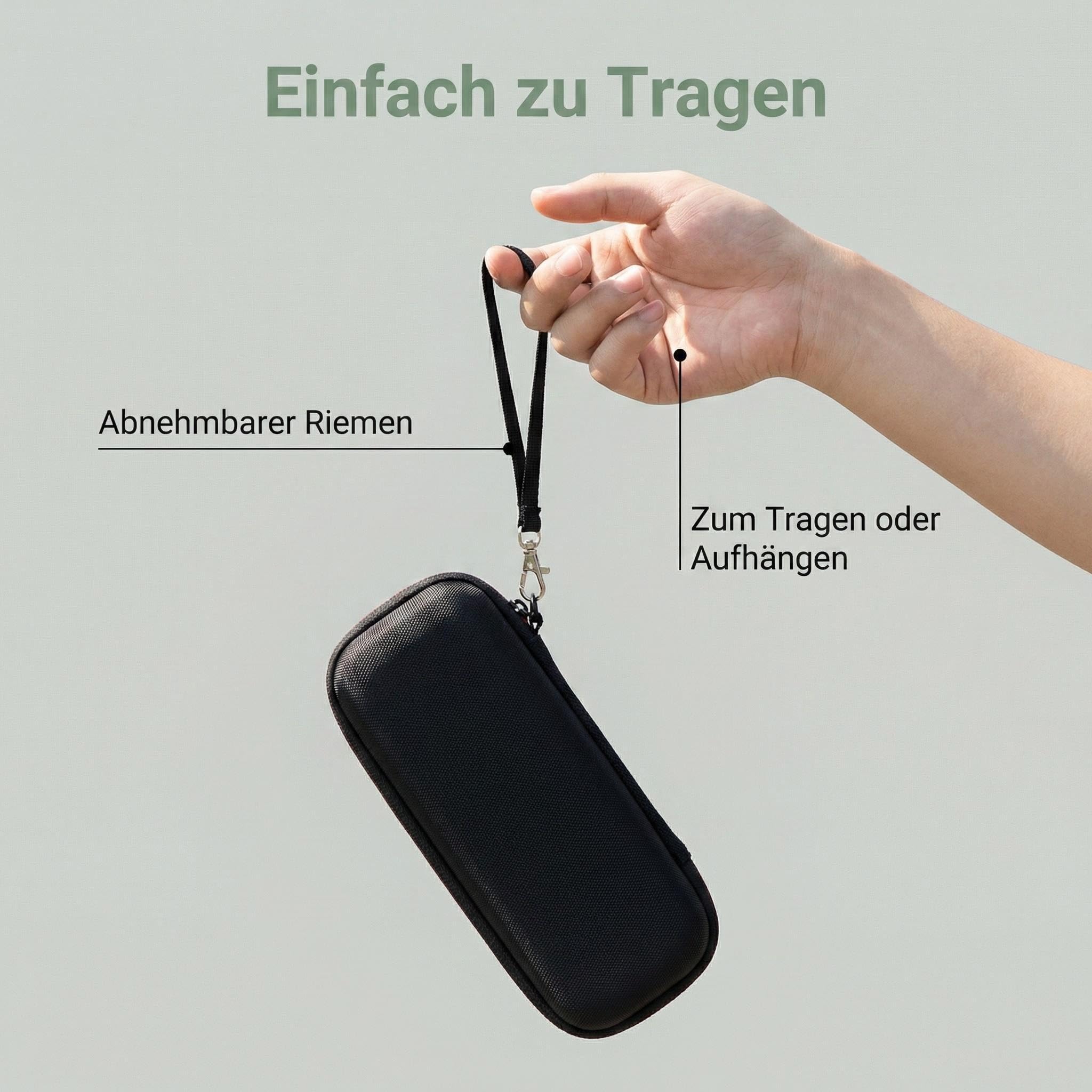 XANAD Etui do SoundCore 2 i 3 / Bluetooth głośnik firmy Anker, pokrowiec na SoundCore 3 Hard Case