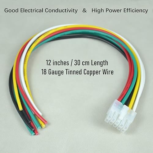 Miniatura 4 de Enchufe de arnés de 10 pines compatible con Kicker BassStation Hideaway 11HS8 46HS10 11PHD12 11PH12 HS8 PT10 PT250 11PT8