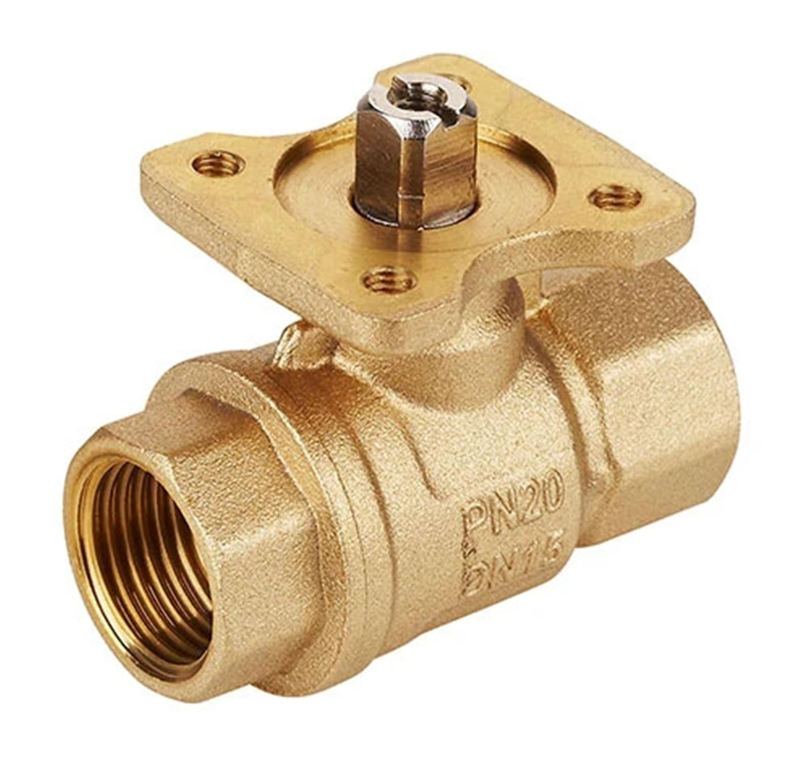 Vanne à boisseau sphérique laiton PN20 DN15 chauffage climatisation