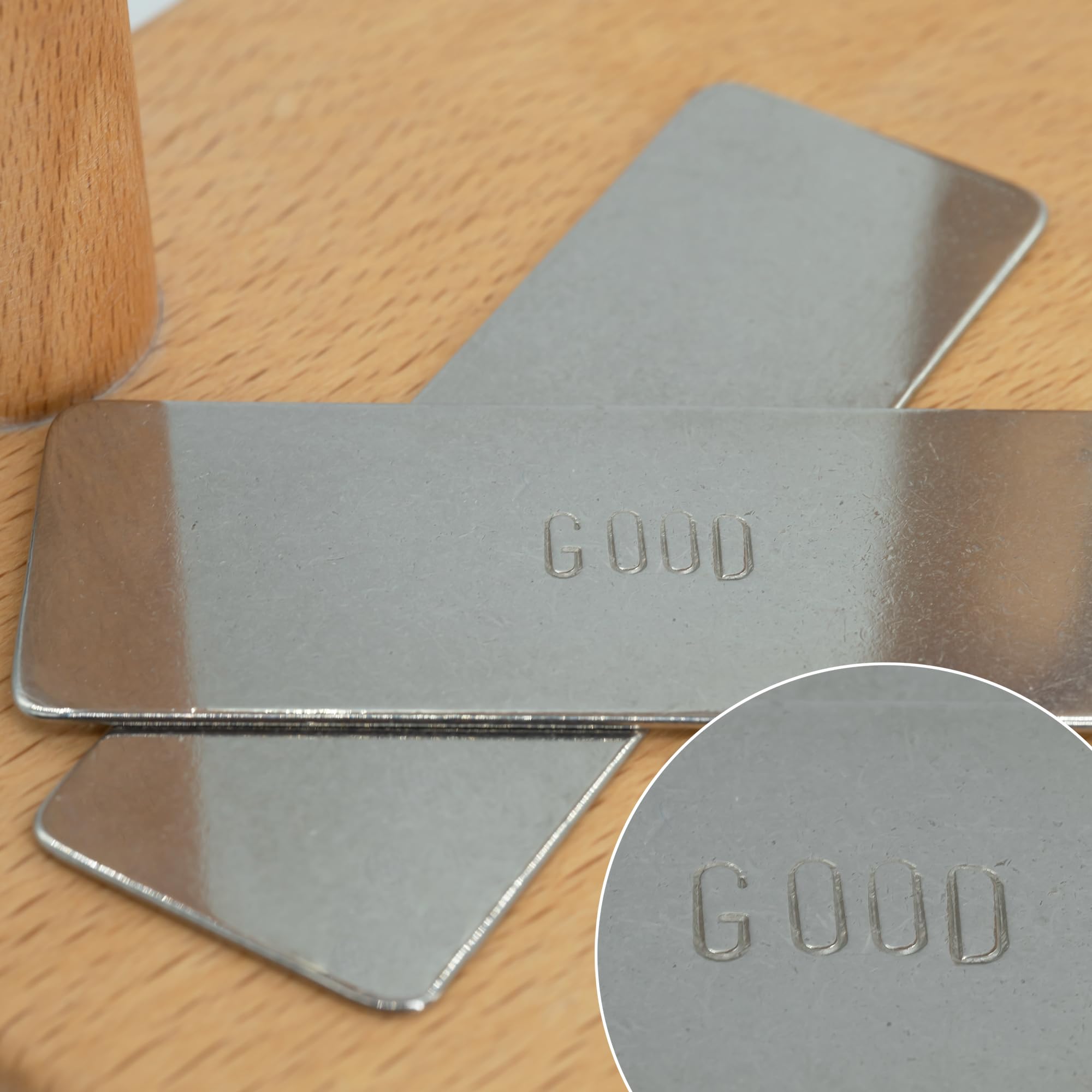 Metal Stamps UKLL-Stainless Steel Engraving Blank Tags Rectangle