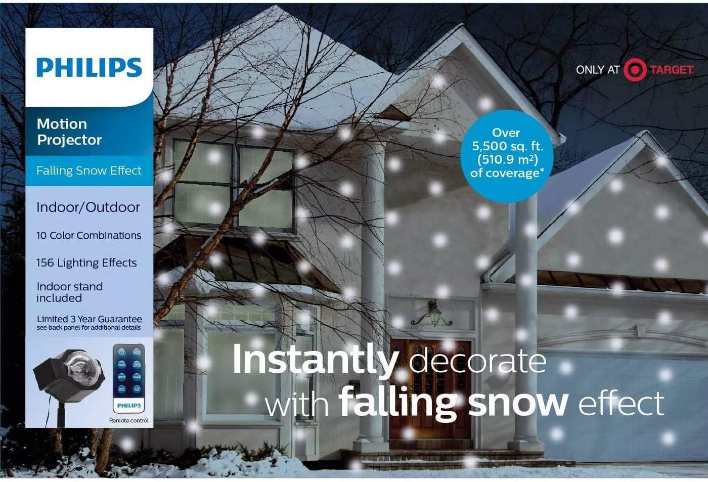 Philips Christmas LED Motion Projector 