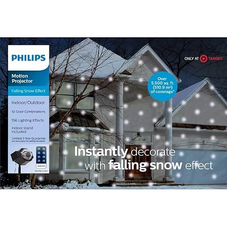 Philips Christmas LED Motion Projector 