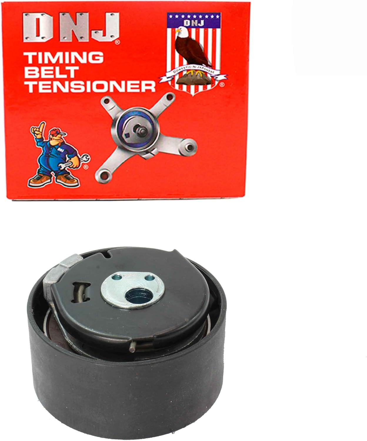 DNJ TBT4254 Timing Belt Tensioner For 17-20 Dodge Dart 1.4L L4 SOHC 16v