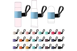 24 Pieces Mini Lip Balm Holder Keychain: Keep Your Lipsticks Protected and Organized!