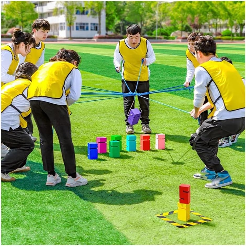 WTBHDUK Juegos de Trabajo en Equipo, Juego de Campo al Aire Libre para