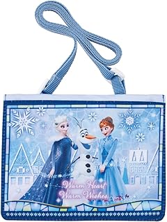 スケーター(Skater) おでかけポケット ポーチ ポシェット ショルダーベルト付 2WAY ディズニー アナと雪の女王23 縦11×横14×マチ3cm ODKP2-A