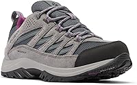 Columbia Women's Crestwood Waterproof Hiking Shoes - Omni-Tech Breathable, Omni-Grip Traction, Trail-Ready Comfort