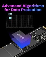 Vista 5 de BIWIN Black Opal NV7400 SSD de 4 TB Gen4x4, velocidad de lectura de hasta 7450 MB/s, NVMe M.2 2280 PCIe 4.0 Unidad interna de estado sólido