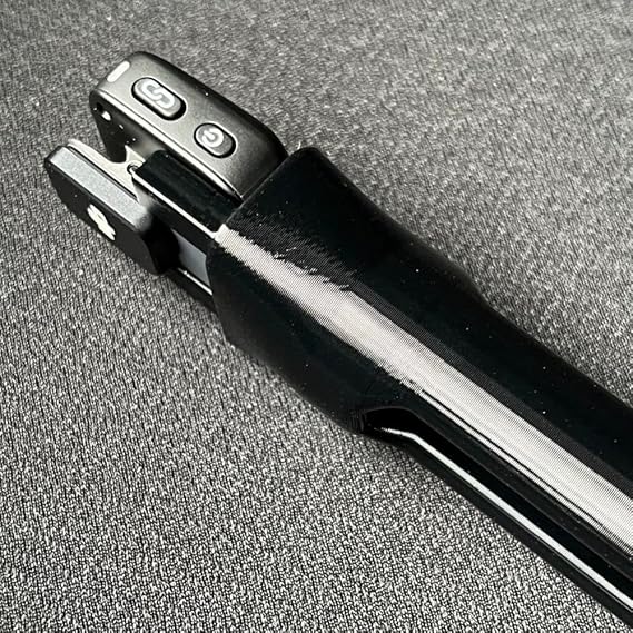 For DJI MIC Mini Microphone Handle, Interview Microphone Adapter for DJI MIC Mini Handheld Microphone Holder Stand Microphone Handheld Adapter Easy to Install Portable Convenient Extended Version