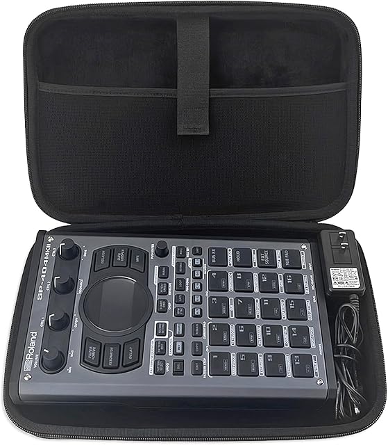 Analog Cases Pulse Case do Roland SP-404 lub SP-404MKII, Czarny, Niestandardowe