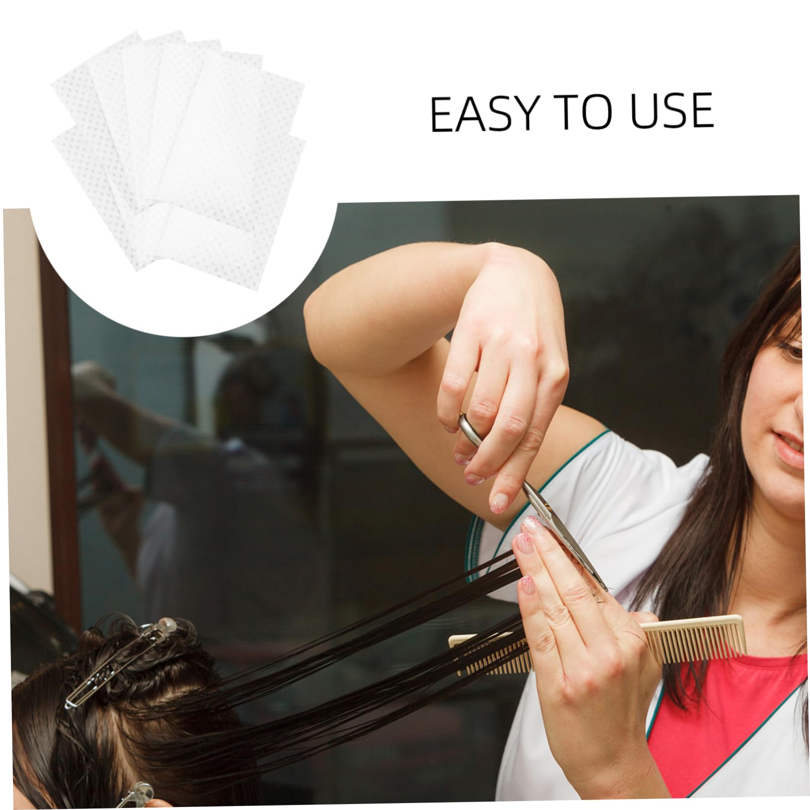 FRCOLOR Hair Perm Rod Paper Hairdressing Perm Paper Hot Cold Hair Curling Styling