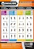Shoulders Exercise | Full Workout Improves Strength Training | Laminated Gym and Home Poster | Includes Online Video Training Support | Size - 594mm x 420mm (A2) | Improves Personal Fitness