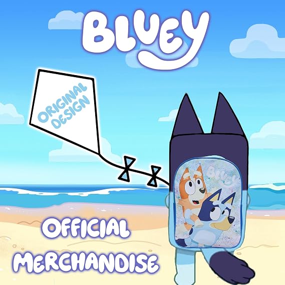 Bluey Shoulder Backpack Backpacks Blue One Size