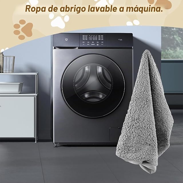 Foto 5 de 7 de Fundas para camas de perros, funda de repuesto para colchón de perro, funda de felpa suave, 91 x 68 cm