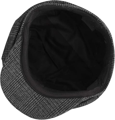 Miniatura 3 de Boina para hombre de algodón plana Ivy Gatsby Newsboy Conducción Sombrero Tweed Derby Sombrero Cabbie Sombreros