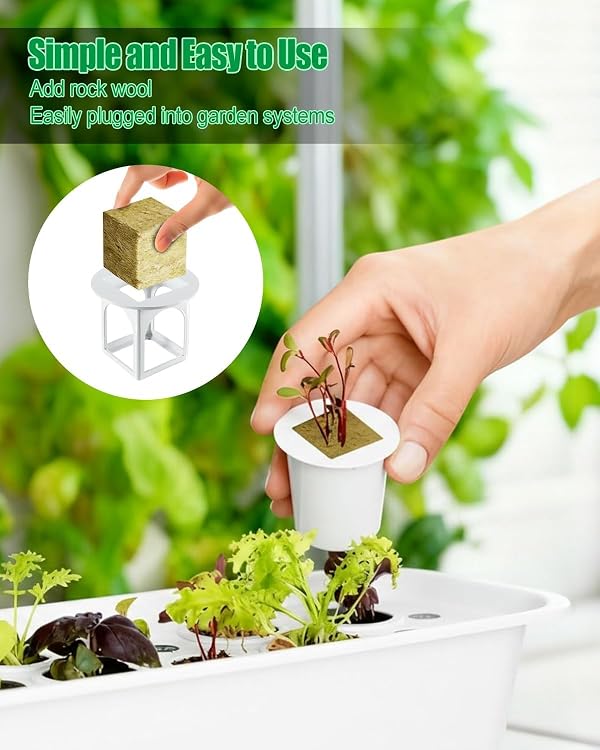 GRSVDF Hydroponic Planting Cup Compatible with Gardyn System 15 Pack, White by GRSVDF - Image 5