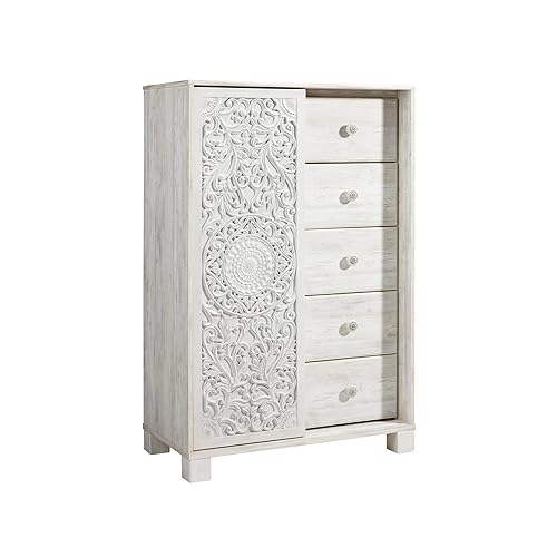 Signature Design by Ashley Paxberry Boho 5 Drawer Dressing Chest