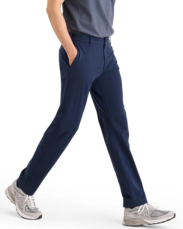 DOCKERS® Men's Go Activeflex Chino Slim Fit, Navy Blazer, 30W x 30L by DOCKERS - Used condition - Image 4