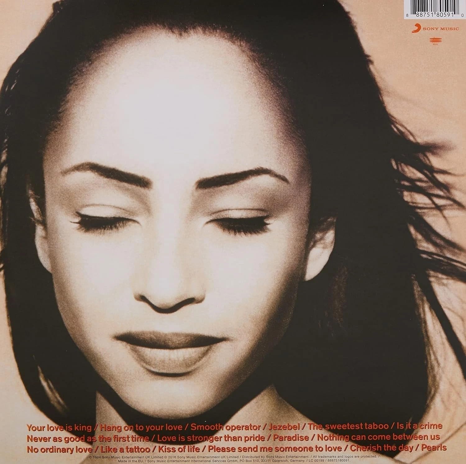 Sade - The Best Of Sade - Music & Performance 2LР | Collezione Best Of Sade