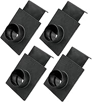 Vista 1 de POWERTEC 70133-P4 - Puerta de explosión de 2-1/2 pulgadas para colector de polvo, accesorios de recolección de polvo, paquete de 4