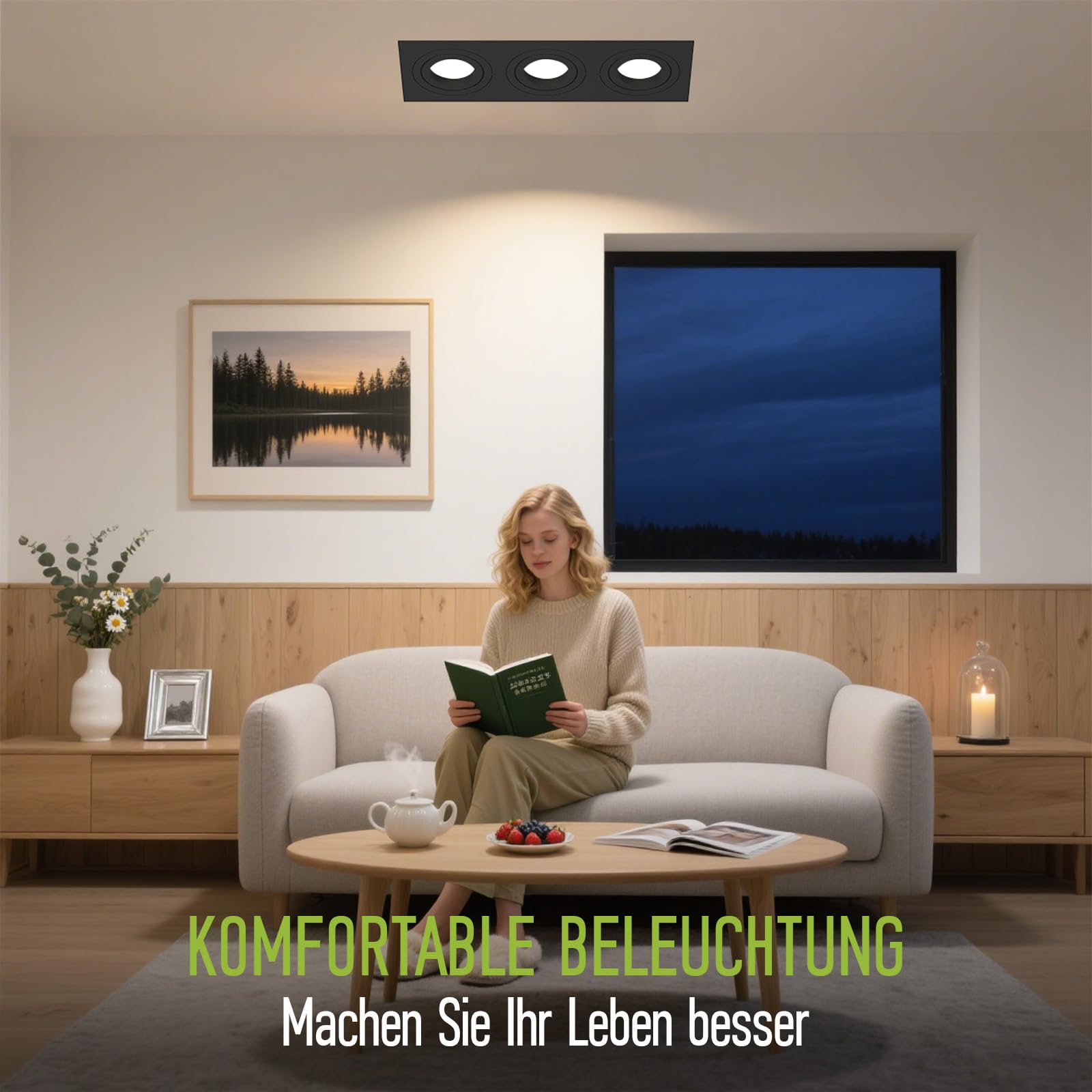5er LED Leuchtmittel AR111 G53 12W Ersatz 75w Halogenlampe Neutralweiß 4000K Glühbirne 45 Grad Abstrahlwinkel LED-Spot 940 Lumen AC/DC 12V Spotlicht, Nicht Dimmbar
