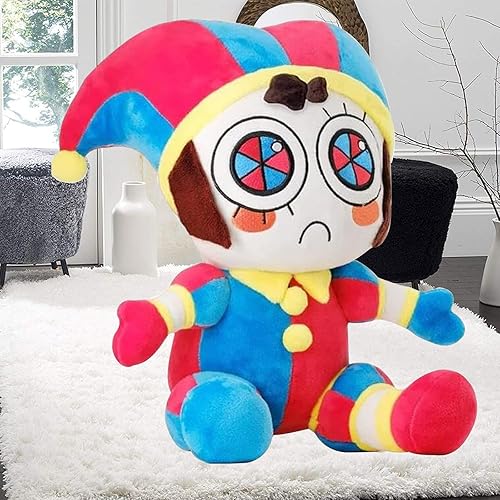Miniatura 2 de The Amazing Digital Circus Plush, Pomni Plush, Jax Plush, Juguetes de peluche de terror, almohada con imagen de dibujos animados, regalos para niños